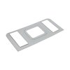 C6047-69 Center Console Bezel-Chrome, w/ Console & Bucket Seats, 1969-1972 Chevy/GMC C/K Series Trucks, Blazer/Jimmy & Suburban - image 2