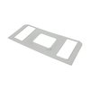 C6047-69 Center Console Bezel-Chrome, w/ Console & Bucket Seats, 1969-1972 Chevy/GMC C/K Series Trucks, Blazer/Jimmy & Suburban - image 3