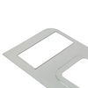 C6047-69 Center Console Bezel-Chrome, w/ Console & Bucket Seats, 1969-1972 Chevy/GMC C/K Series Trucks, Blazer/Jimmy & Suburban - image 4