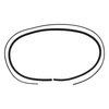 CGR754B Rear Corner Window Seal, Black, Pair, 1947-1954 Chevy/GMC Truck - image 3