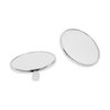 COMS4SM Complete Mirror Set, Stainless, Round/Smooth, Pair, 1967-1969 Chevy/GMC C/K Series Truck, Blazer & Suburban - image 2