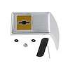 CPDS525-RH Cab Molding 1981-1987 Chevy C/K Series Truck, Rear Corner, Bowtie, Right - image 1