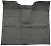CPT44NTBLACK Carpet Set 1967-1972 Chevy/GMC C/K Series Truck, Large Hump, No Gas Tank, Floor Only, Black - image 1
