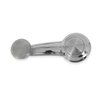 D1032-67 Window Crank, Chrome with Clear Knob, Each, 1967-1972 Chevy/GMC C/K Series Trucks, Blazer/Jimmy & Suburban - image 2
