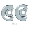 DBDS871 Disc Brake Dust Shields Compatible wtih 1971-1987 Chevy/GMC C10, 1/2 Ton, Front, Pair - image 1