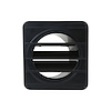DFN72LH Defroster Top Vent 1967-1972 Chevy/GMC C/K Series Truck, Blazer/Jimmy & Suburban, Black, Left - image 1