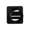 DFN72LH Defroster Top Vent 1967-1972 Chevy/GMC C/K Series Truck, Blazer/Jimmy & Suburban, Black, Left - image 4