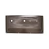 DPR6771 Replacement Door Panels 1967-1971 Chevy/GMC C/K Series Truck, Blazer/Jimmy & Suburban, Standard, Black Metal, Pair - image 1