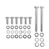 ESM6372 Engine Mount Conversion Kit 1968-1972 Chevy/GMC C-Series Truck, Blazer/Jimmy & Suburban, Small Block V8, Black, RWD - image 2