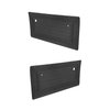 FP26900BLACK Complete Door Panels 1969 Chevy/GMC C/K Series Trucks, Blazer & Suburban, Black, Pair - image 2