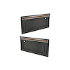FP27100BLACK Complete Door Panels, Black, Pair, 1970-1971 Chevy/GMC C/K Series Truck, Blazer/Jimmy & Suburban - image 1