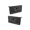 FP76F00BLACK Reproduction Door Panels, Front, Black, Pair, 1973-1976 Chevy/GMC C/K Series Trucks, Blazer/Jimmy & Suburban - image 1