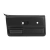 FP76F00BLACK Reproduction Door Panels, Front, Black, Pair, 1973-1976 Chevy/GMC C/K Series Trucks, Blazer/Jimmy & Suburban - image 2