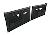FP87FNNBLACK C/K Silverado Door Panels, Black, Non Power, Pair, 1981-1987 Chevy/GMC C/K Series Truck, Blazer/Jimmy & Suburban