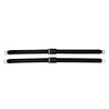 GMBELT4 Seat Belt Kit 1968-1972 Chevy/GMC Blazer/Jimmy, Lap Belt, 2-Point, Black, Pair - image 1
