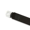 GMBELT4 Seat Belt Kit 1968-1972 Chevy/GMC Blazer/Jimmy, Lap Belt, 2-Point, Black, Pair - image 3
