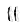 GRD8187 Bumper Guards, Front, Chrome/Black, Pair, 1981-1987 Chevy/GMC C/K Series Truck, Blazer/Jimmy & Suburban - image 1