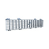 GRI72CH Inner Grille 1971-1972 Chevy C/K Series Truck, Blazer & Suburban, Plastic, Reproduction, Chrome - image 1