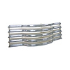 GRL7304 Grille 1947-1953 Chevy Truck, Chevrolet- Chrome W/ Cream Painted Rear Splash - image 1