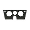 H6068-69 Dash Bezel, without Gauges, Black/Chrome, 1969-1972 Chevy/GMC C/K Series Trucks, Blazer/Jimmy & Suburban - image 1