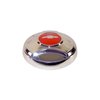 HCC5C66 Hub Caps 1964-1966 Chevy C10/K10 Series Truck & Suburban, 1/2, Ton, 15, inch, Pop, On, Chrome/Red, Set of 4 - image 2