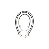 HCC72NA Heater Control Cables 1967-1972 Chevy/GMC C/K Series Truck, Blazer/Jimmy & Suburban, without A/C - image 1