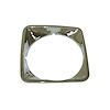 HLB72PR Headlight Bezels 1969-1972 Chevy C/K Series Truck, Blazer & Suburban, Chrome, Pair - image 1