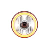 HLED794 Led Headlight 1947-1980 Chevy/GMC Truck, 7-Inch, Projector/Halo, Each - image 1