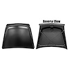 HOOD556 Stock Replacement Hood 1955-1956 Chevy/GMC Truck - image 1
