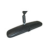 IMA0072 Inside Rear View Mirror 1972-1974 Chevy/GMC C/K Series Truck, Blazer/Jimmy & Suburban, Day/Night, Black Plastic - image 1