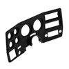 INST776 Instrument Bezel 1975-1977 Chevy/GMC C/K Series Trucks, Blazer/Jimmy & Suburban, With A/C, Black/Chrome - image 2