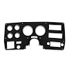 INST778 Instrument Bezel 1975-1977 Chevy/GMC C/K Series Truck, Blazer/Jimmy & Suburban, With A/C, Black/Silver - image 1