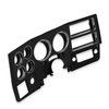 INST886 Instrument Bezel 1984-1988 Chevy/GMC C/K Series Trucks, Blazer/Jimmy & Suburban, With A/C, Black/Chrome - image 2