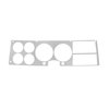 INST8BZ Instrument Bezel Trim, With A/C, Brushed Aluminum, 1981-1987 Chevy/GMC C/K Series Truck, Blazer/Jimmy & Suburban - image 2