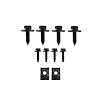 L0014-67 Wheel Tub Splash Shield Bolt Kit-10-Pieces, Left/Right, 1967-1972 Chevy/GMC C/K Series Fleetside Trucks - image 1