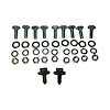 L0220-67 Bedside To Floor Bolt Kit-Shortbed-38-Pieces-Left/Right, 1967-1972 Chevy/GMC C/K Series Fleetside Shortbed Trucks - image 1