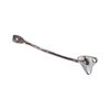 OMR9CLH Outside Mirror Arm 1955-1959 Chevy/GMC Truck, Chrome, Left - image 2