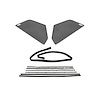 OPWK200-LT 1 Piece Window Kit 1967-1972 Chevy/GMC C/K Series Truck, Medium Tint, Manual, Pair - image 1