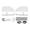 OPWK800CLEAR 1 Piece Window Kit 1973-1987 Chevy/GMC C/K Series Truck, Suburban & 1976-1987 Blazer/Jimmy, Clear, Pair - image 1