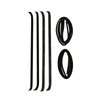 OPWK800CLEAR 1 Piece Window Kit 1973-1987 Chevy/GMC C/K Series Truck, Suburban & 1976-1987 Blazer/Jimmy, Clear, Pair - image 3