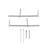 OPWK800CLEAR 1 Piece Window Kit 1973-1987 Chevy/GMC C/K Series Truck, Suburban & 1976-1987 Blazer/Jimmy, Clear, Pair - image 4
