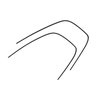 OPWK900-GN 1 Piece Window Kit 1955-1959 Chevy/GMC Truck, Factory Green, Pair - image 3