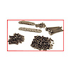 PS10368 Bed Bolt Kit 1973-1987 Chevy/GMC C/K Series Truck, Shortbed/Stepside, Polished Stainless