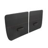 QDP059FRED Custom Sport Door Panels, Black/Red Stitching, Pair, 1955-1959 Chevy/GMC Truck - image 2