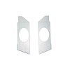 SBNB066 Behind Seat Speaker Brackets 1960-1966 Chevy/GMC C/K Series Truck, Pair - image 1