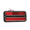 SMLD72R Rear Side Marker Light 1968-1972 Chevy/GMC C/K Series Trucks & Blazer/Jimmy, Suburban, Deluxe, Red, LED, Each - image 1