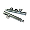 STGL47B Hidden Tailgate Latch Kit 1947-1987 Chevy/GMC Truck, Steel, Billet Knobs