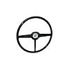 STR4753 Steering Wheel 1947-1953 Chevy/GMC Truck, Black