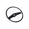 STR6972BLACK Steering Wheel 1967-1972 Chevy/GMC C/K Series Truck, Blazer/Jimmy & Suburban, Black - image 1