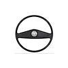 STR7377BLACK Steering Wheel 1973-1977 Chevy/GMC C/K Series Truck, Blazer/Jimmy & Suburban, Black - image 1